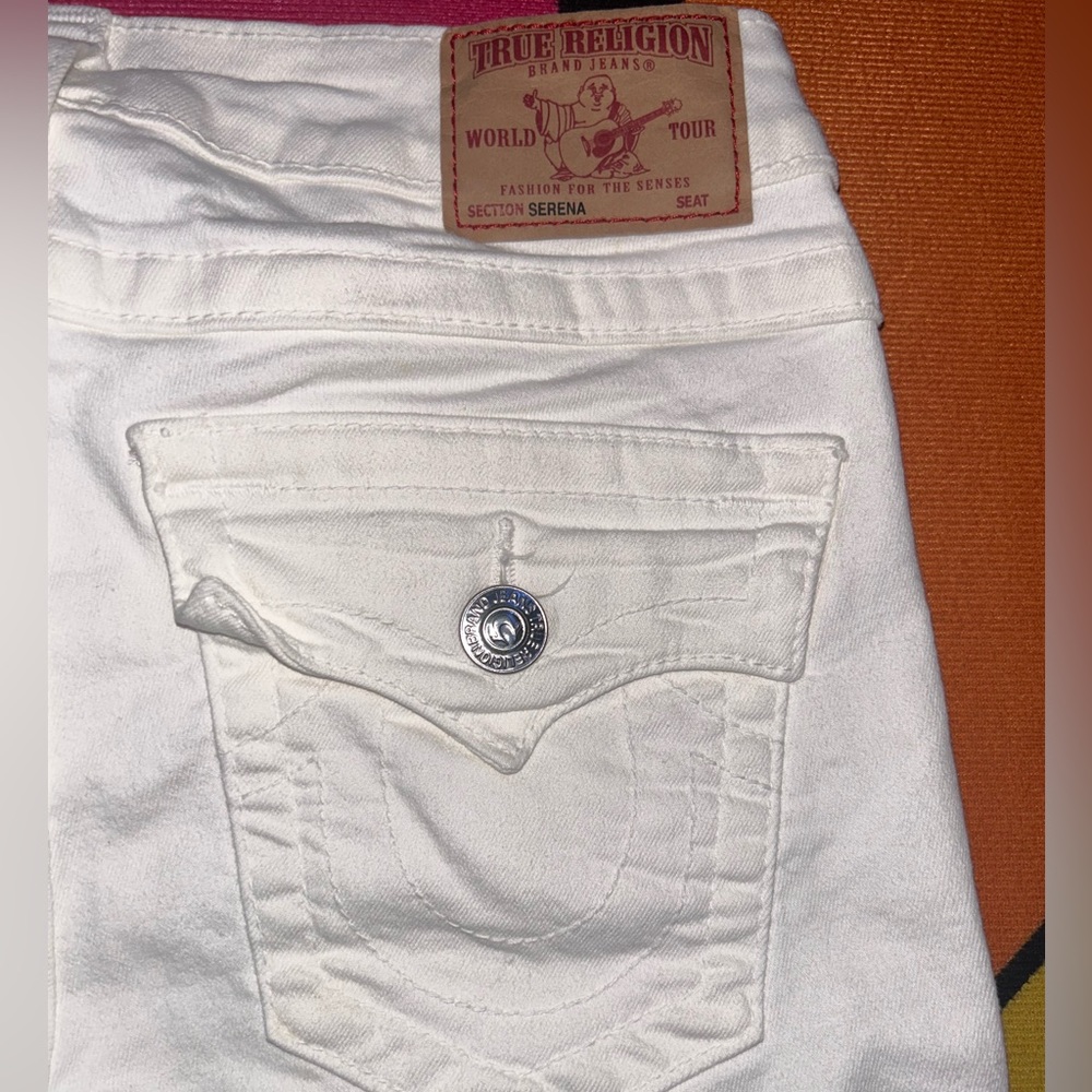True Religion Denim All White